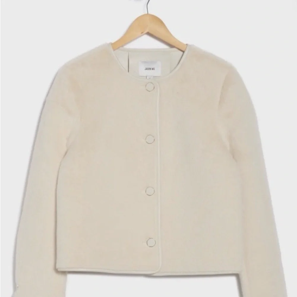 JASON WU faux fur/leather coat - Picture 2 of 4